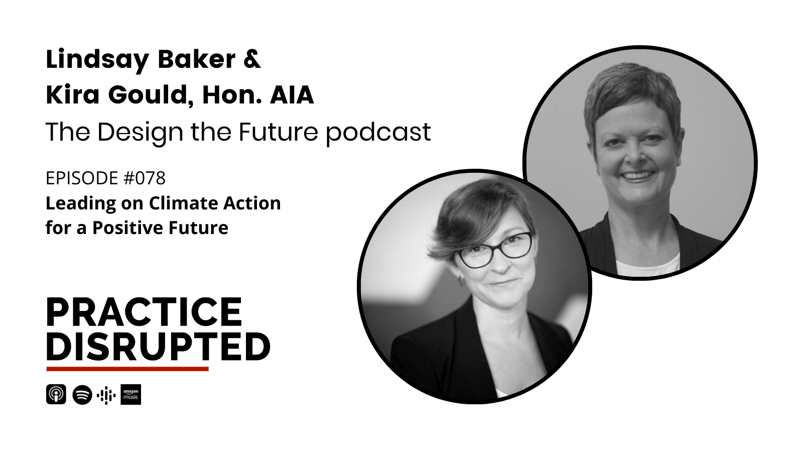 Episode art: Leading on Climate Action for a Positive Future