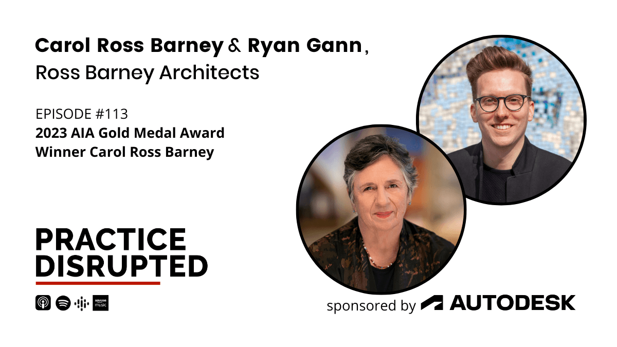 Episode art: 2023 AIA Gold Medal Award Winner Carol Ross Barney