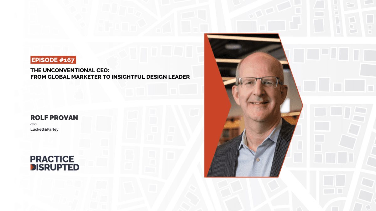 Episode art: The Unconventional CEO: From Global Marketer to Insightful Design Leader