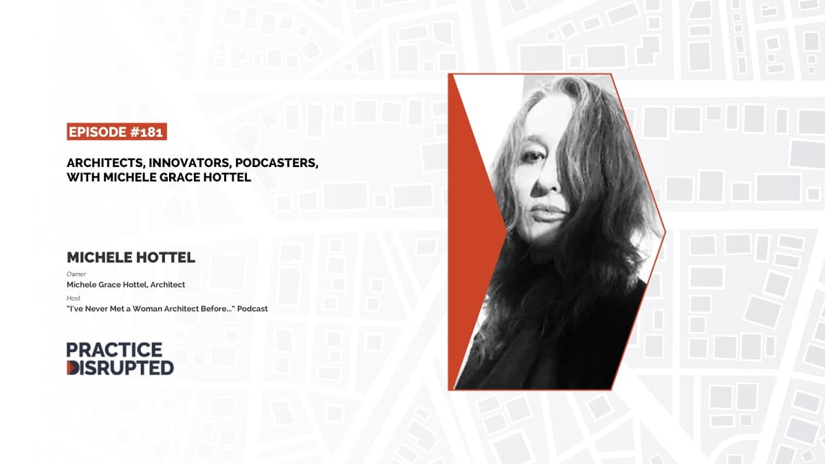 Episode art: Architects, Innovators, Podcasters with Michele Grace Hottel