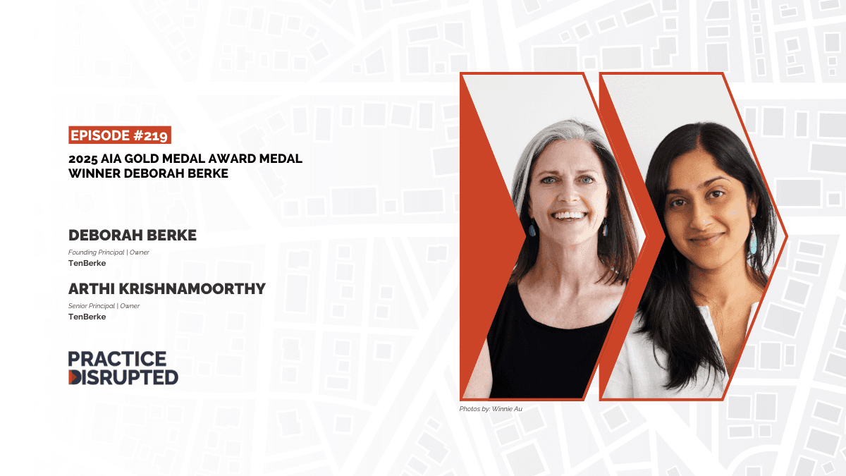 Episode art: 2025 AIA Gold Medal Award Medal Winner Deborah Berke