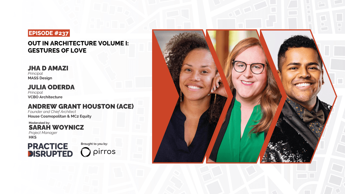 Episode art: Out In Architecture Volume I: Gestures of Love