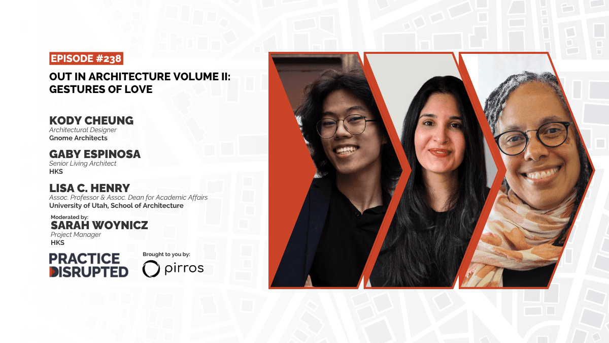 Episode art: Out In Architecture Volume II: Gestures of Love