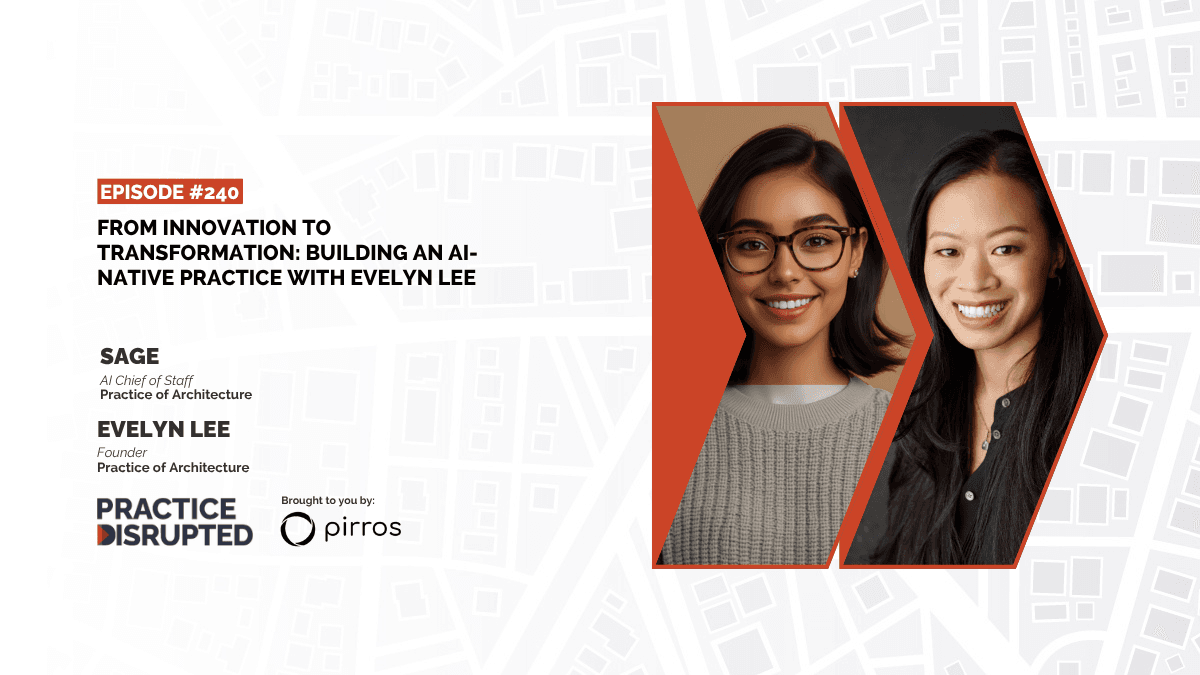 Episode art: From Innovation to Transformation: Building an AI-Native Practice with Evelyn Lee